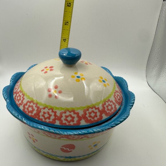 Temp-tations by Tara retired “Old World” Easter 6” diameter covered dish - Picture 6 of 6